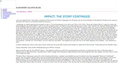 Desktop Screenshot of blog.alexanderjulian.com